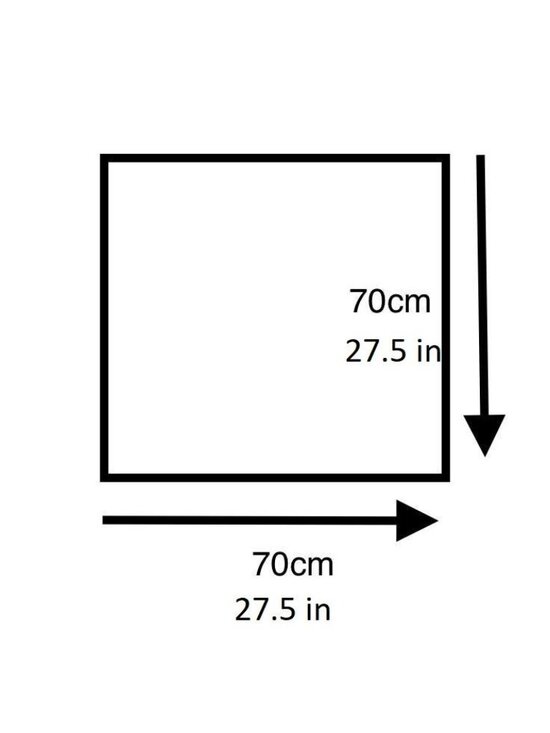 ❤️Elegant Luxury Bandana Square Scarf Silky Satin Soft ORANGE BLUE Geometric New - Picture 9 of 9